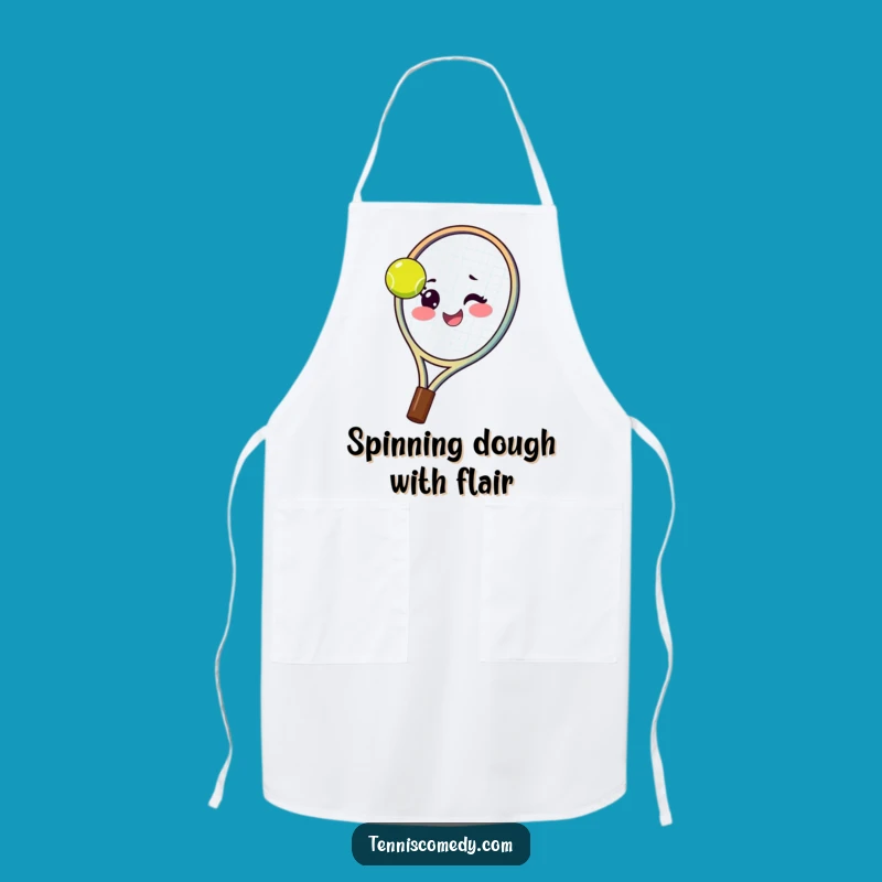 Funny Tennis Racket Apron: Kitchen Ace, Playful Cooking Gift!