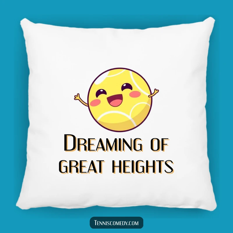 Funny Tennis Ball Pillow: Cozy Bounce, Soft & Sporty Gift!
