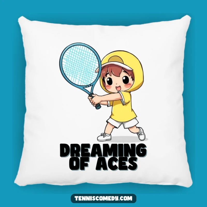 Funny Tennis Giant Racket Pillow - Comfy Laughs, Perfect Funny Gift