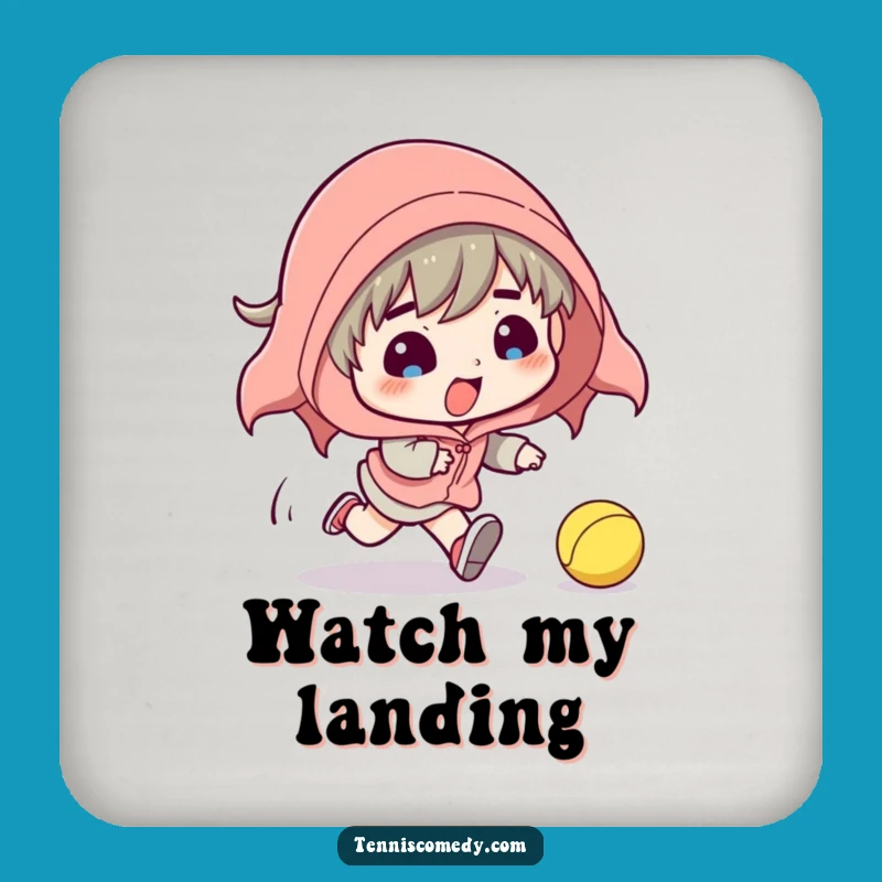 Funny Tennis Trip Coaster Set - Hilarious Protection for Your Surfaces, Gift