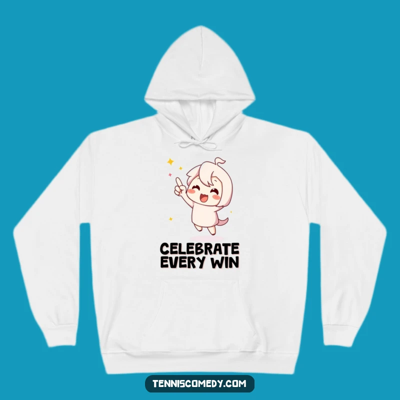 Funny Celebration Point Hoodie - Happy Dancer Character Sweatshirt, Great Funny Gift!