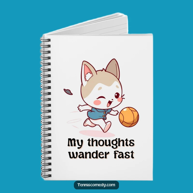 Funny Cute Character Tripping Notebook - Jot Down Laughs & Ideas