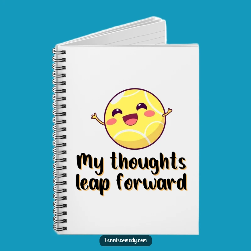 Funny Tennis Ball Notebook: Game Plan, Creative & Sporty Gift!