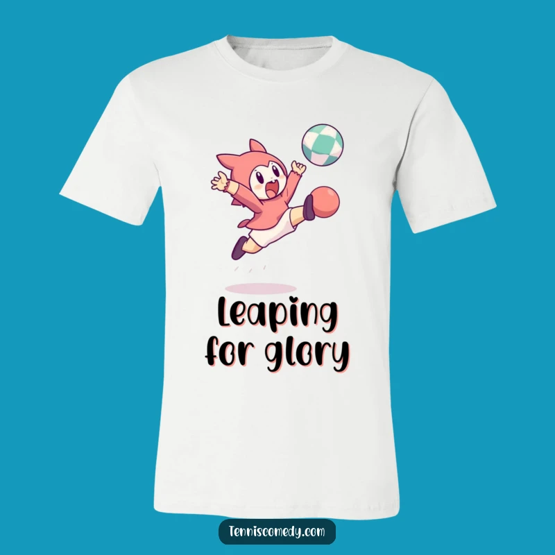 Funny Leaping Character Bouncing Ball T-Shirt An Energetic Gift