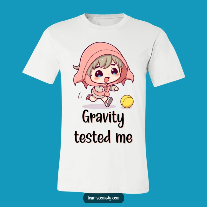 Funny Tennis Tripping T-Shirt - Hilarious Sports Action Tee, Perfect Gift