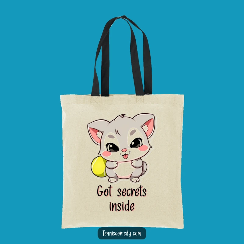 Funny Tote Bag: Carry Your Secrets with This Mischievous Character